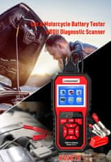 shumee Diagnostični merilnik OBD2 skener tester baterij Konnwei KW870