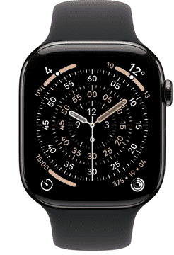 Apple Watch Series 11 pametna ura, GPS + Cellular, 42mm + pašček M/L, titan (Slate Titanium) (MF8T4WF/A)