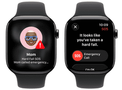 Apple Watch Series 11 pametna ura, GPS + Cellular, 46mm + pašček M/L, titan (Slate Titanium) (MFD24WF/A)