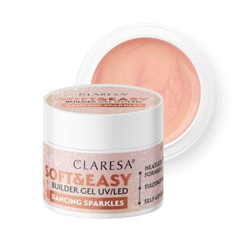 shumee Claresa Soft&Easy plesni bleščice gradilni gel 45 g