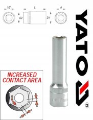 shumee NASADNI KLJUČ 11 MM 1/2" DOLG YATO