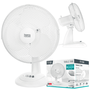 shumee Teesa namizni ventilator namizni ventilator TIHA PISARNA MOČNA OSCILACIJA