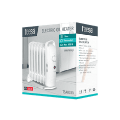 shumee 800W oljni radiator 7 reber električni termostat Teesa