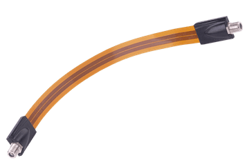 Cabletech Ploščati antenski kabel, okenski adapter, ultra tanek