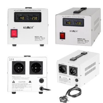 shumee Regulator napetosti servomotor 230V 500VA Kemot