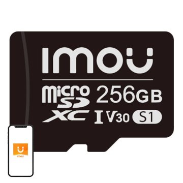 Imou IMOU 256 GB pomnilniška kartica microSD (UHS-I, SDHC, 10/U3/V30, 95/38)