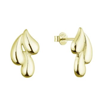 Evolution Group Pozlačeni viseči uhani 61083/AU