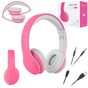 shumee Brezžične bluetooth BT slušalke za otroke mikrofon KrugerMatz Street