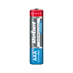 shumee Alkalne baterije AAA LR03 R3 LR3 4 kosi 1,5V Rebel Extreme