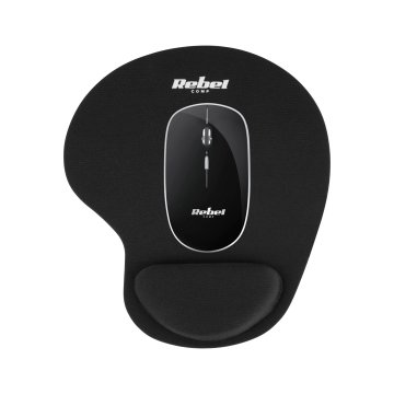 shumee Ergonomska podloga za miško Rebel z naslonom za zapestje