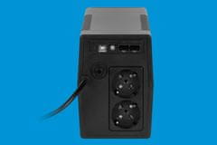 shumee UPS REBEL 1000VA 600W 230V 50Hz LCD USB RJ45 računalnik v sili