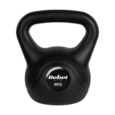 shumee Kettlebell 8 kg kettlebell utežna žoga za vadbo ABS Rebel