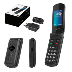 Krüger&Matz Kruger&Matz IRON 5 Flip 4G Bluetooth telefon z dvema SIM karticama