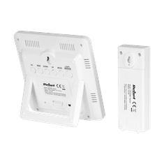 shumee Brezžična vremenska postaja z zunanjim senzorjem Rebel LCD barvni barometer