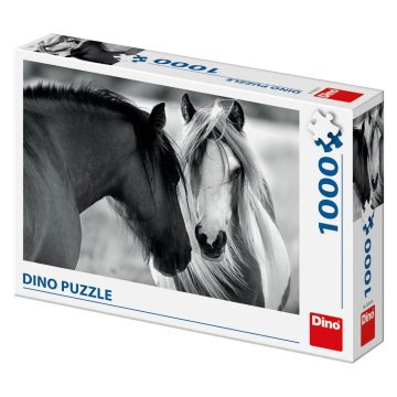 Dino Črno-beli konji 1000D