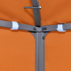 Vidaxl Nadomestna streha za paviljon 310 g/m² oranžna 3x4 m
