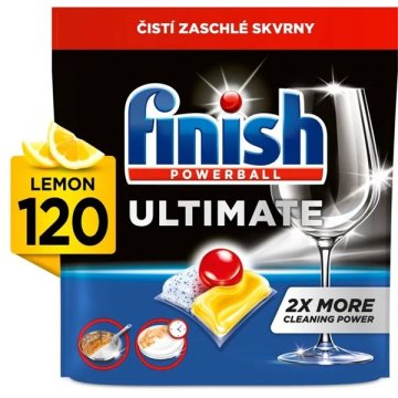 Finish Ultimate All in 1 tablete za pomivanje posode, 120 kosov