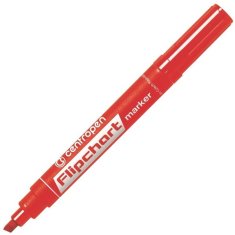 Flipchart marker Centropen 8560, rdeč