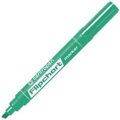 Flipchart marker Centropen 8560, zelen