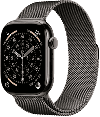 Apple Watch Series 11 pametna ura, GPS + Cellular, 46mm + pašček, M/L, Slate Milanese (MFD44WF/A)