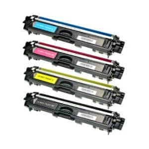 Toner123 Komplet Brother TN-241BK + TN-245 (C,M,Y) / DCP-9015,9020 / HL-3140,3150,3170 / MFC-9130,9140,9330,9340 kompatibilni tonerji (4) - črna, cyan, magenta, rumena