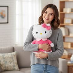 HELLO KITTY Hello Kotty Gumijasta termofor z MEHKIM prevlekom, VELIKA termofor v prevleki, Mascot 750 ml