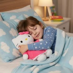 HELLO KITTY Hello Kotty Gumijasta termofor z MEHKIM prevlekom, VELIKA termofor v prevleki, Mascot 750 ml