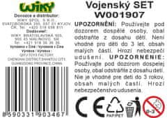 Vojska z avtomobilom in helikopterjem