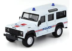 Maisto Bburago 1:50 Land Rover Derender 110 bela/rdeča