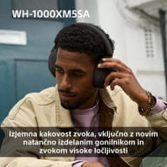 Sony WH-1000XM5 slušalke, črne