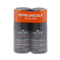 Nuxe Men 24HR Protection Deodorant 2x50 ml roll-on brez aluminija za moške