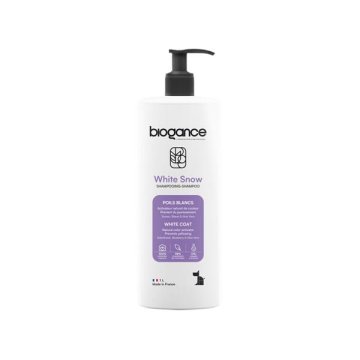 Biogance šampon White snow - za belo/svetlo dlako 1l