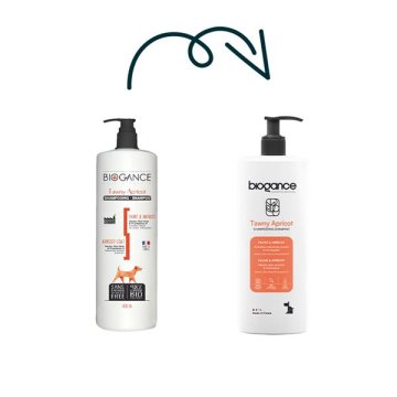 Biogance šampon Tawny apricot - za rumeno-rjavo dlako 1l