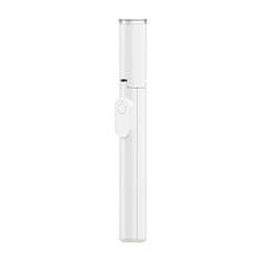 Tech-protect L09S Bluetooth selfie stick s stojalom, bela