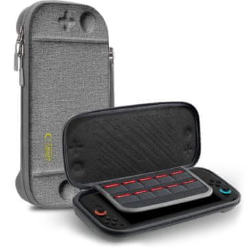 Tech-protect Slim Pouch ovitek za Nintendo Switch 2, šedé
