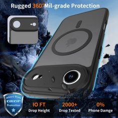 Tech-protect BasicMag MagSafe ovitek za iPhone 17 Air, črn