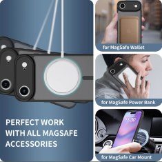 Tech-protect BasicMag MagSafe ovitek za iPhone 17 Air, črn