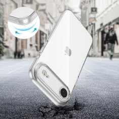 Tech-protect FlexAir ovitek za iPhone 17 Air, prosojen