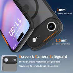 Tech-protect BasicMag MagSafe ovitek za iPhone 17 Air, črn