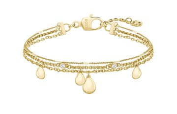 Hugo Boss Trojno pozlačena zapestnica za ženske Selena 1580768