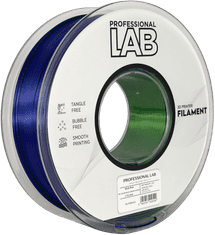 Professional Lab Silk PLA Trojna Barva modra zelena vijolična filament 1.75mm - Professional Lab Sijajni Filament za 3D Tisk (1kg Kolut)