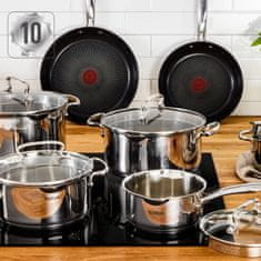Tefal Duetto+ 8-delni set posode, 16/20/24/24 cm + pokrov (G719S855)
