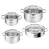 Tefal Duetto+ 8-delni set posode, 16/20/24/24 cm + pokrov (G719S855)