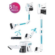 Palični sesalnik ECG VT 5220 2v1 Flex Clean - bel