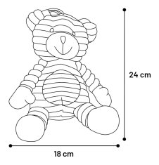 Flamingo Flupy Božična igrača iz protja 24cm