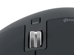 Logitech MX Master 3S Performance miška, Bluetooth, grafitna (910-007501)