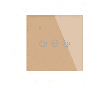 BOT Pametno stikalo na dotik THREE gold