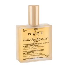 Nuxe Huile Prodigieuse Riche 100 ml večnamensko olje za suho kožo in lase za ženske