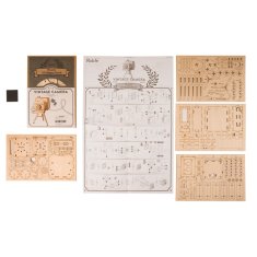 Robotime Lesena 3D sestavljanka Zgodovinska kamera