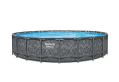 Bestway Bestway Montažni bazen APX 365 I 671 x 132 cm s filtrsko črpalko na pesek